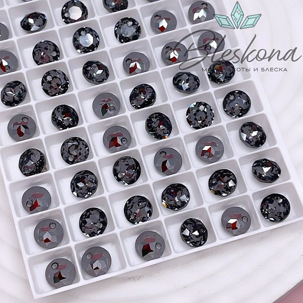 6430 Classic Cut 8 мм Crystal Silver Night (SINI)