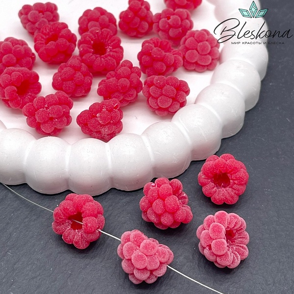 15*12 мм, Бусина Спелая Малина