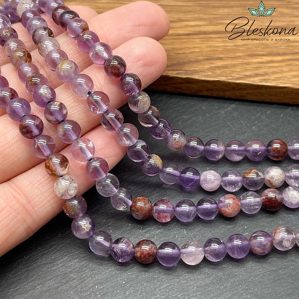  Кварц Фантомный (Ауралит)  6 мм