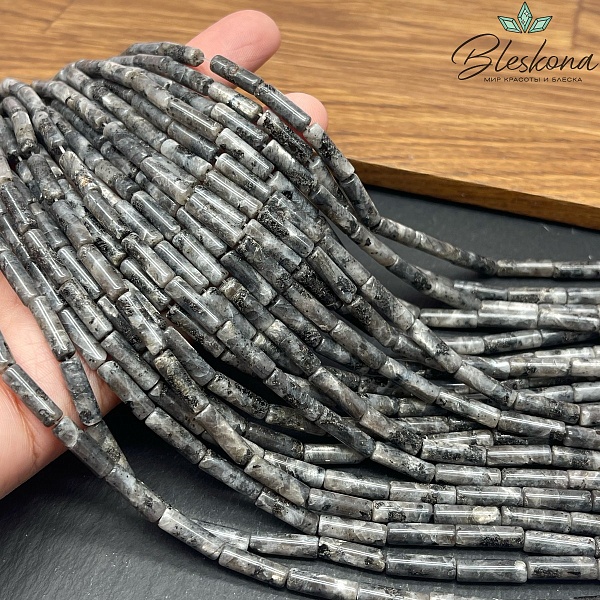 Лабрадорит трубочки №2 4*13 мм