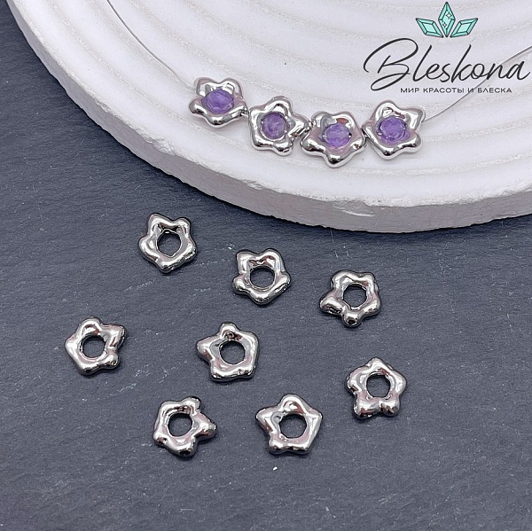 8,5 мм Цвет серебро, Разделитель фриформ 