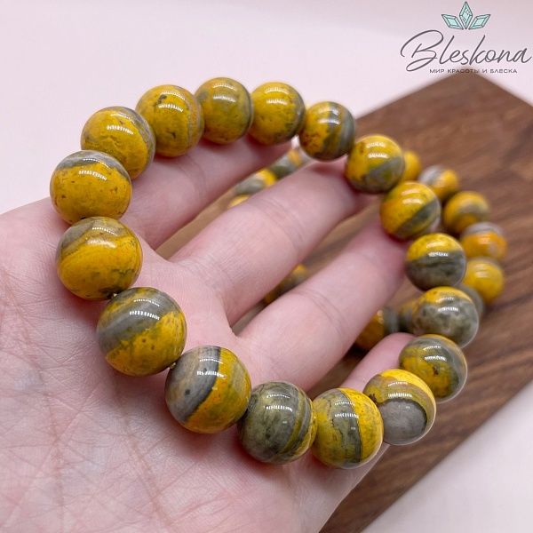Агат индонезийский 13 мм сет 18 см