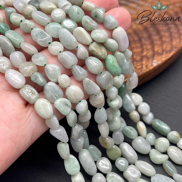 6-8мм Амазонит галтовка №1