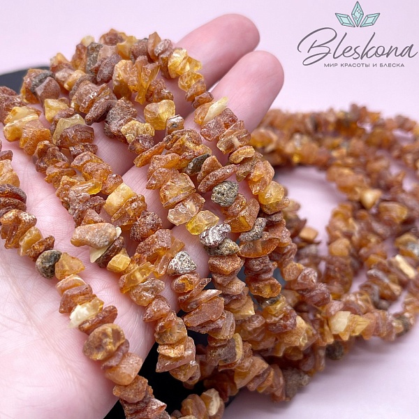 Янтарь крошка №1 7-8 мм