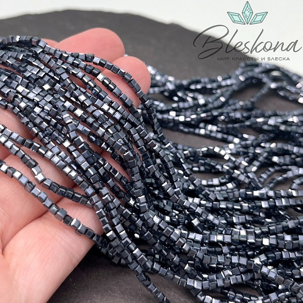 Чешское стекло №132 цвет №32, 2мм