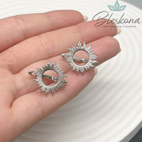 17,6 мм Цвет серебро, Швензы солнце лучи