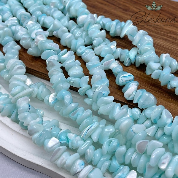 9-11 мм Перламутр тиффани крошка 