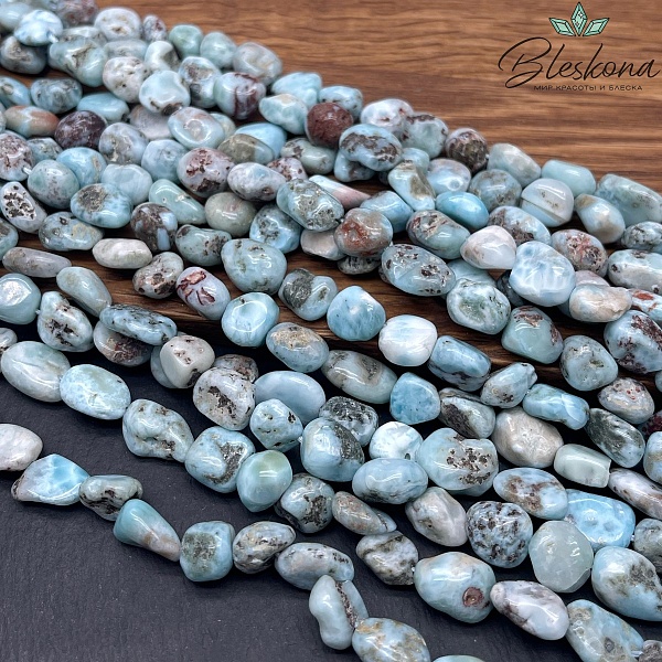 Ларимар галтовка 7-13 мм