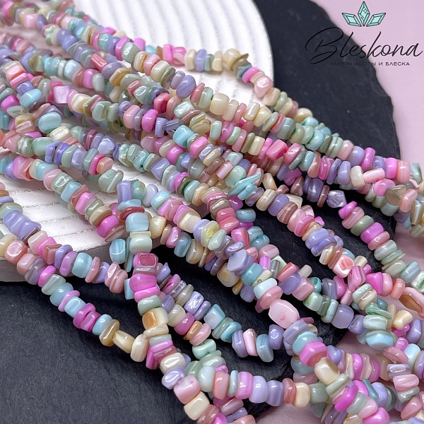 Перламутр микс фриформ 1-3*5 мм