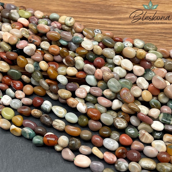 Агат галтовка (6-8)*(6-7) мм