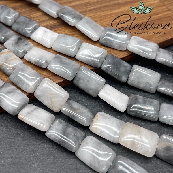 Кварцит прямоугольник 18*13 мм