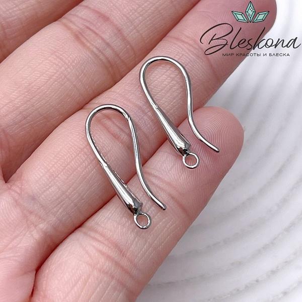 23*2,6 мм Цвет серебро, Швензы крючок гладкие