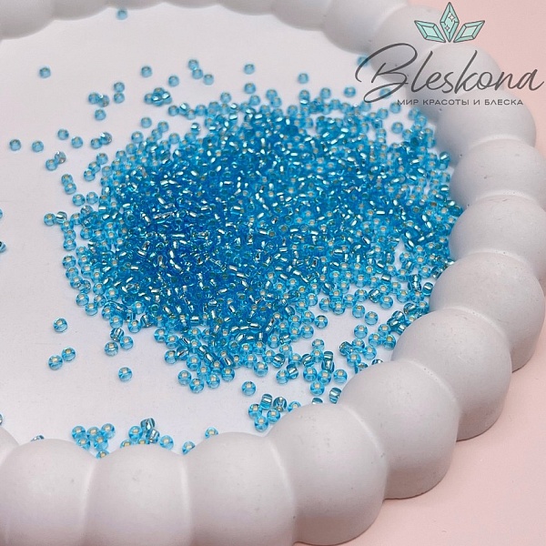 Бисер TOHO round 11/0 цвет №23 (оттенок голубого)