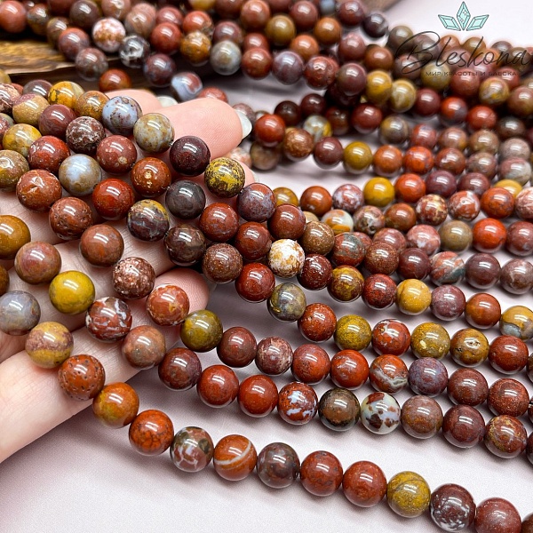 Агат Красный Чжаньго 8,5 мм