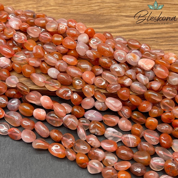 Агат галтовка №2 (8-10)*(7-8) мм 