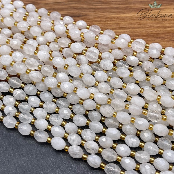 Лунный камень рис огранка 8*6 мм