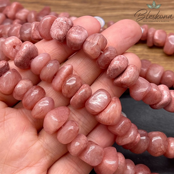 Оникс фриформ светло- коричневый (6-10)*(10-15) мм