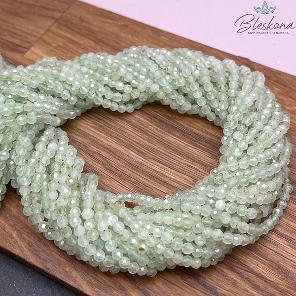 Пренит алмазная огранка 3 мм