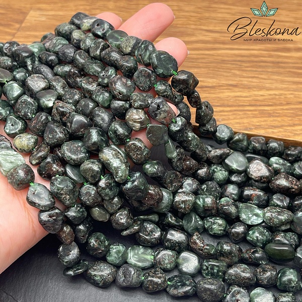 Серафинит галтовка (9-13)*(7-8) мм