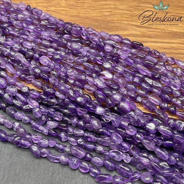Аметист галтовка 5-6 мм