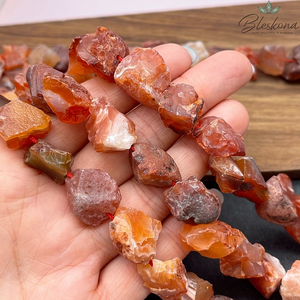 Сердолик куски (15-22)*(13-16) мм