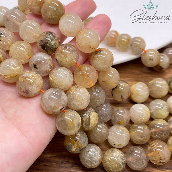 Кварц Рутиловый №2 13 мм