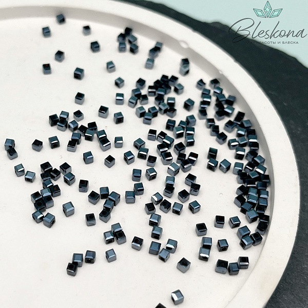 Чешское стекло №132 цвет №32, 2мм