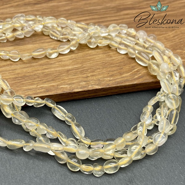 Кварц Лимонный галтовка 6-8 мм