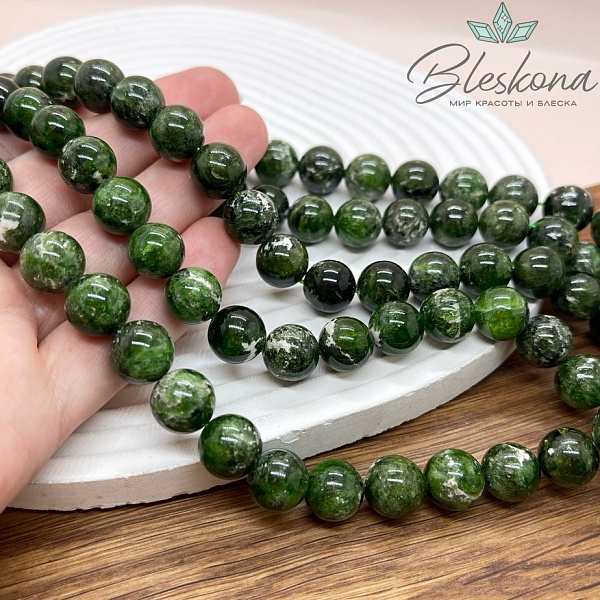 Диопсид шар 7 мм №1