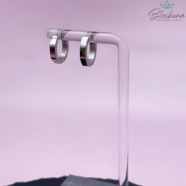 15 мм Цвет серебро, Швензы конго многоугольник