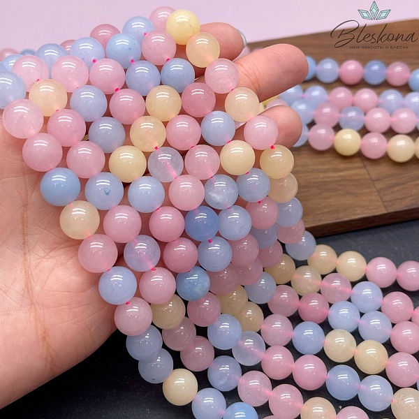 Кварц тонированный микс №2 10 мм