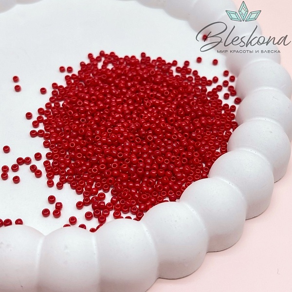 Бисер TOHO round 11/0 цвет №45 (оттенок красного)