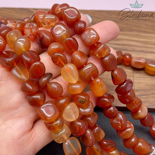 Агат галтовка фриформ (7-11)*(10-11) мм 