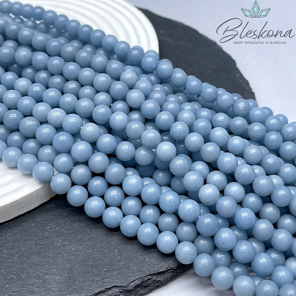 Ангелит голубой №1 8 мм