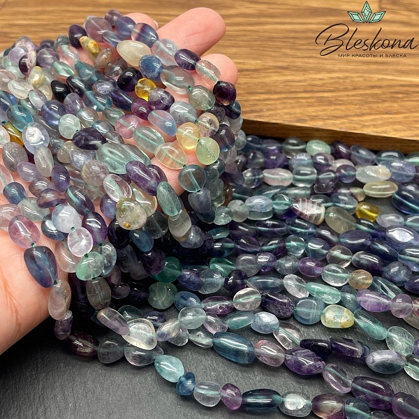 Флюорит галтовка 6-9 мм