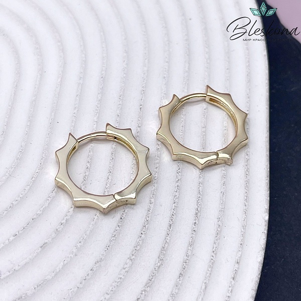 ⌀20мм, Цвет золото швензы бублик Конго шестеренка Люкс