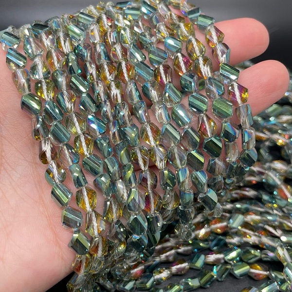 6*7,5 мм Стекло Lux, фриформ, цвет хамелеон  