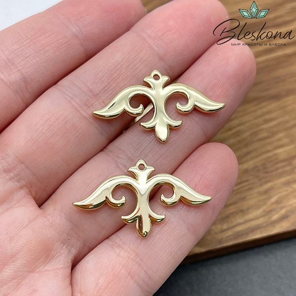 17*29,5 мм Цвет золото, Подвеска Этно №2