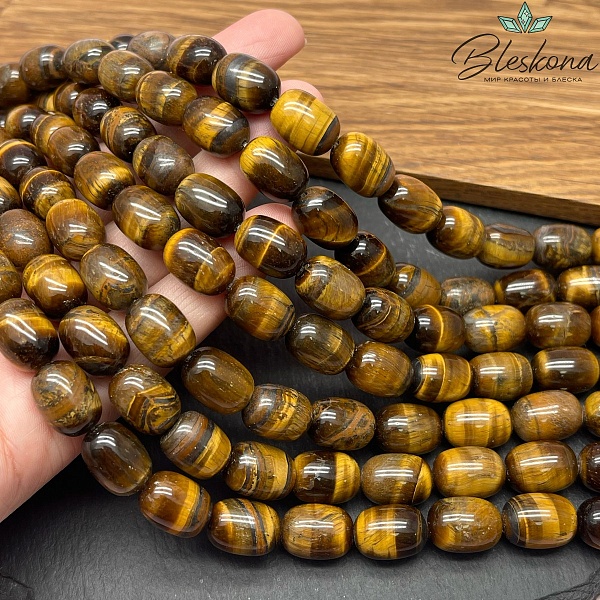 Тигровый глаз бочата 14*10 мм