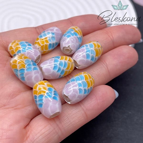 17*11 мм Бусина микс №1