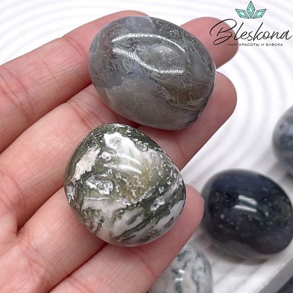 Агат индийский галтовка 22-26 мм