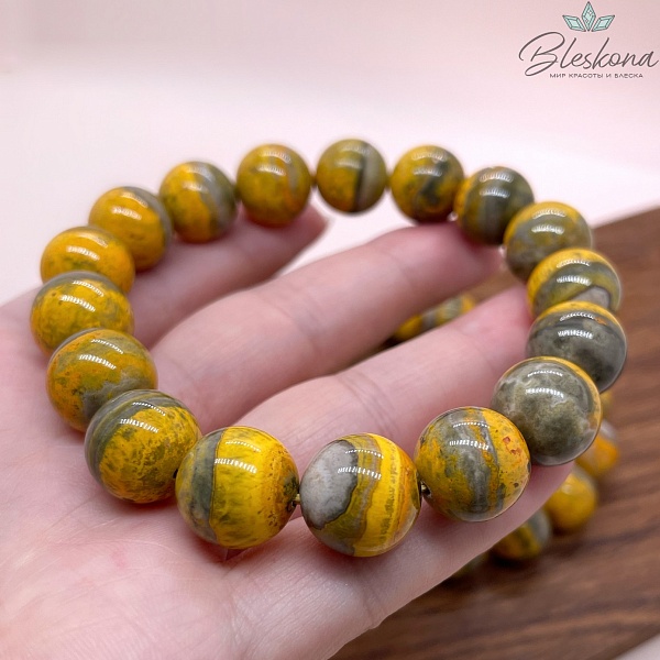 Агат индонезийский 13 мм сет 18 см