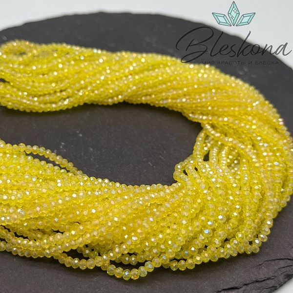 Чешское стекло №121 ⌀3мм