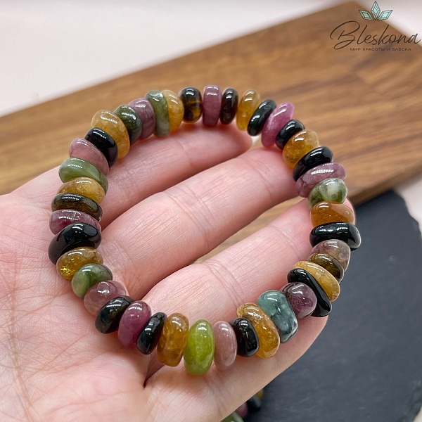 Турмалин фриформ 11-12 мм сет 18 см