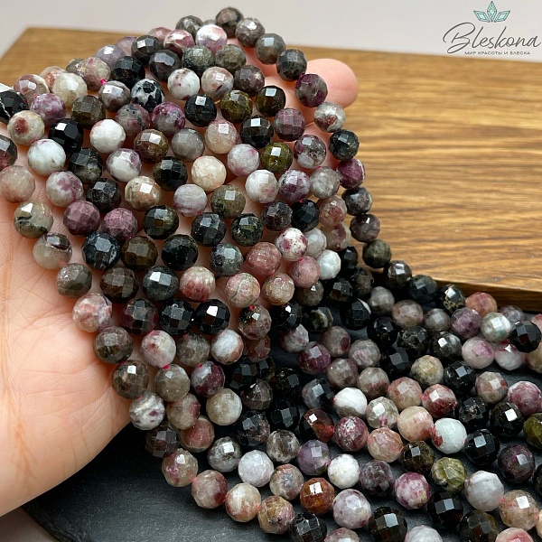 Турмалин алмазная огранка №10 8 мм