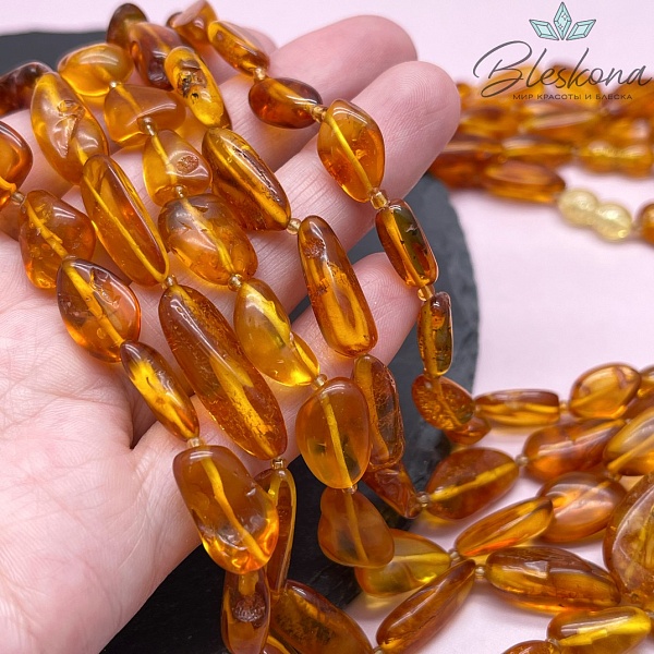 Янтарь галтовка 12-13 мм
