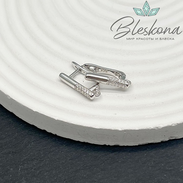 16мм Цвет Серебро Швензы цирконы №16 Люкс
