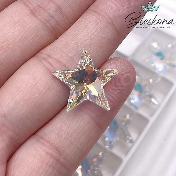 6714 Star 20 mm Crystal (AB)