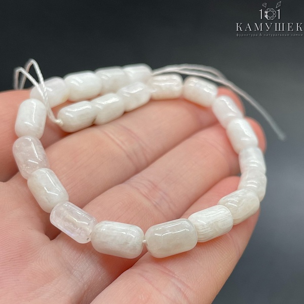 Лунный камень бочата 6*9мм сет 19 см