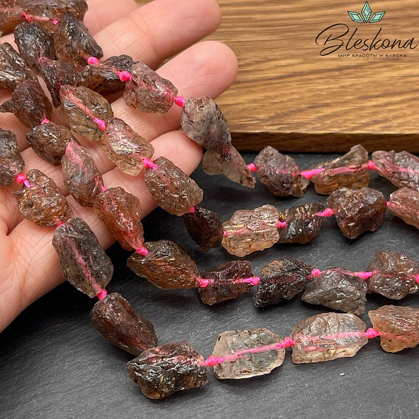 Кварц рутиловый куски 7-11 мм